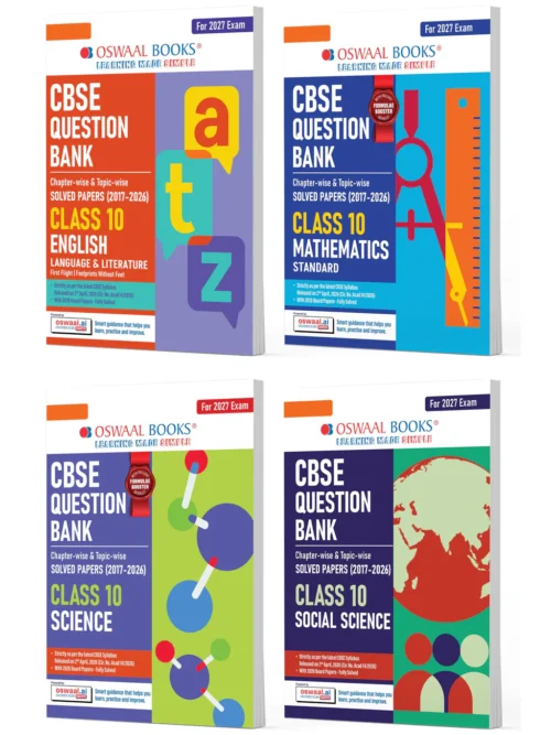 OSWAAL COMBO 10 ENG MATHS SST SCI QUESTION BANK 2027