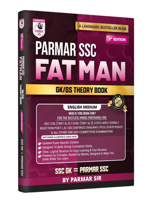 PARMAR SSC FATMAN GK/GS THEORY NEW  BOOK  BY - PARMAR SIR