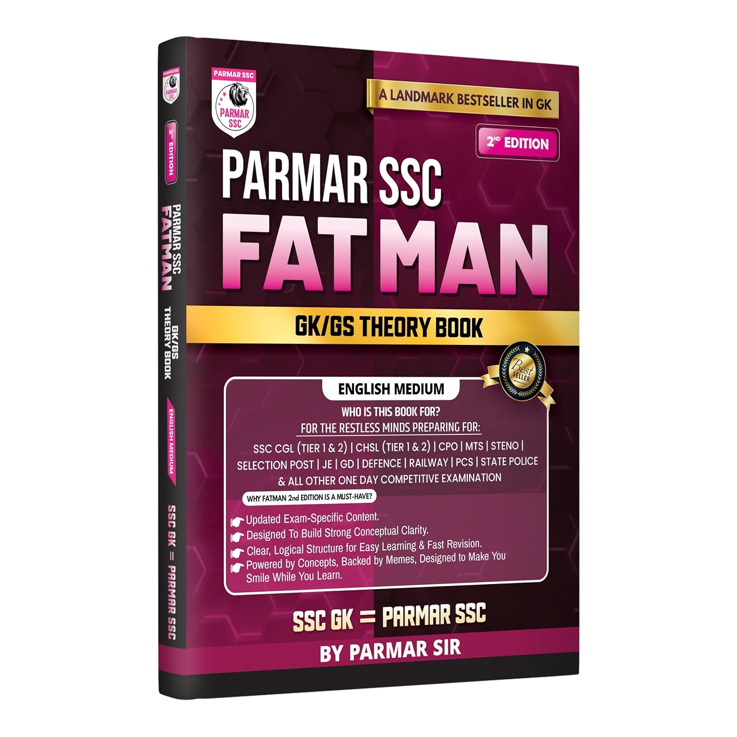 PARMAR SSC FATMAN GK/GS THEORY NEW BOOK BY - PARMAR SIR