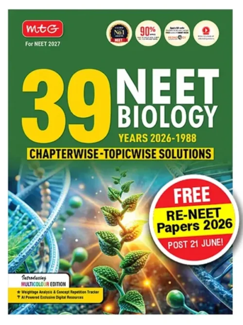 Question Papers Free Video Solutions AI Powered Digital Resource free Re-NEET Papers Post 21st June 2026
